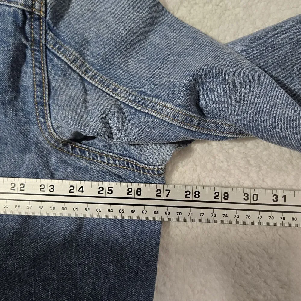 Levi's Premium Type II Two 2‎ Selvedge Denim Trucker Jacket Indigo Men Size XL